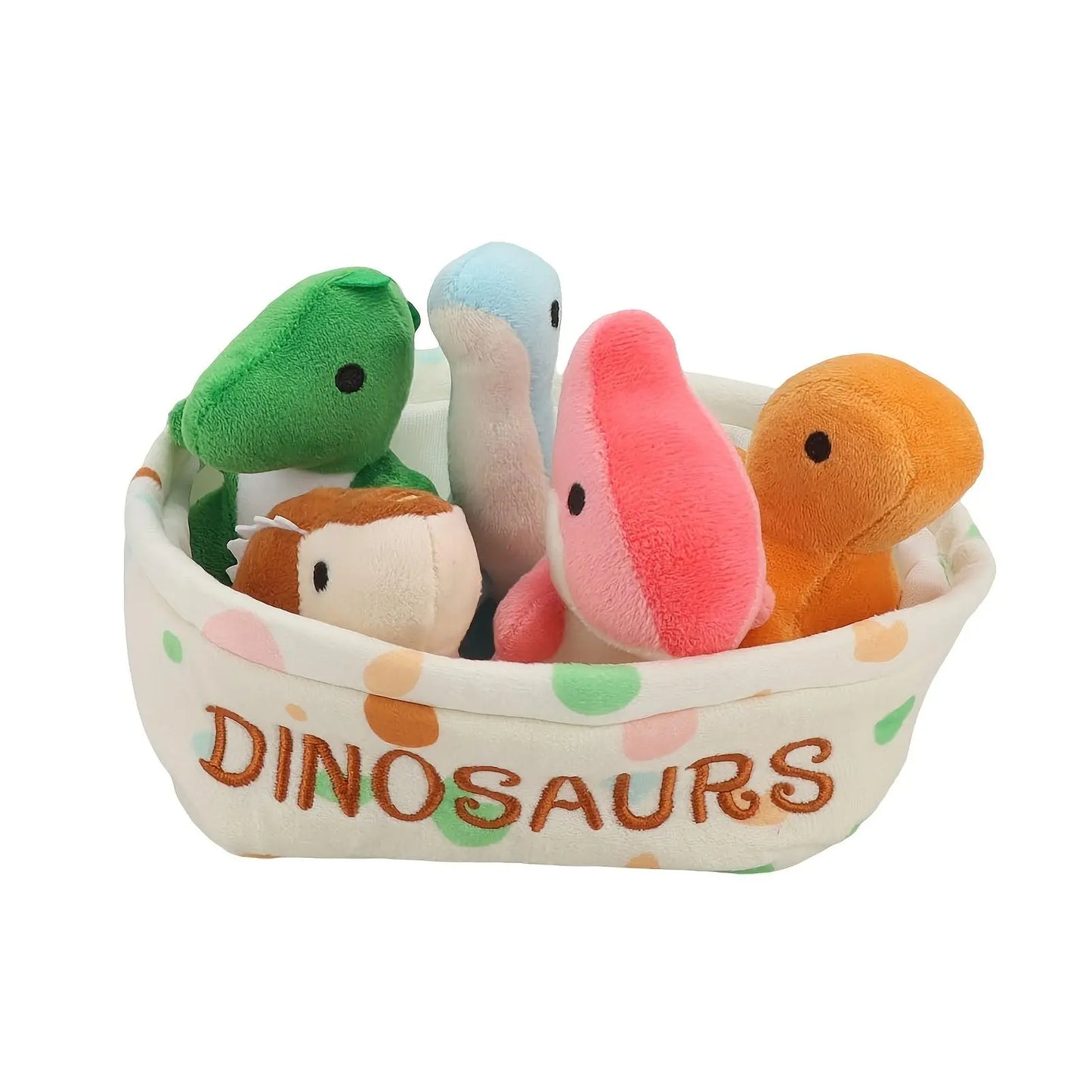 A Basket Of Happiness: 6-Piece Emotional Support Animal Mini Plush Set