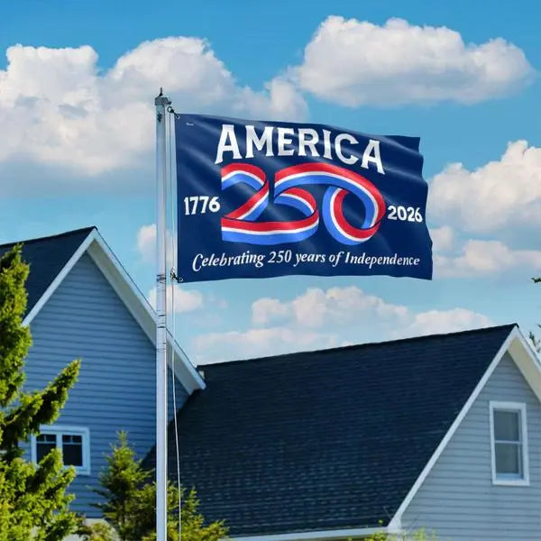 250th Anniversary Flag of the United States – 3x5 Ft Commemorative 1776-2026 Patriotic USA Freedom Banner