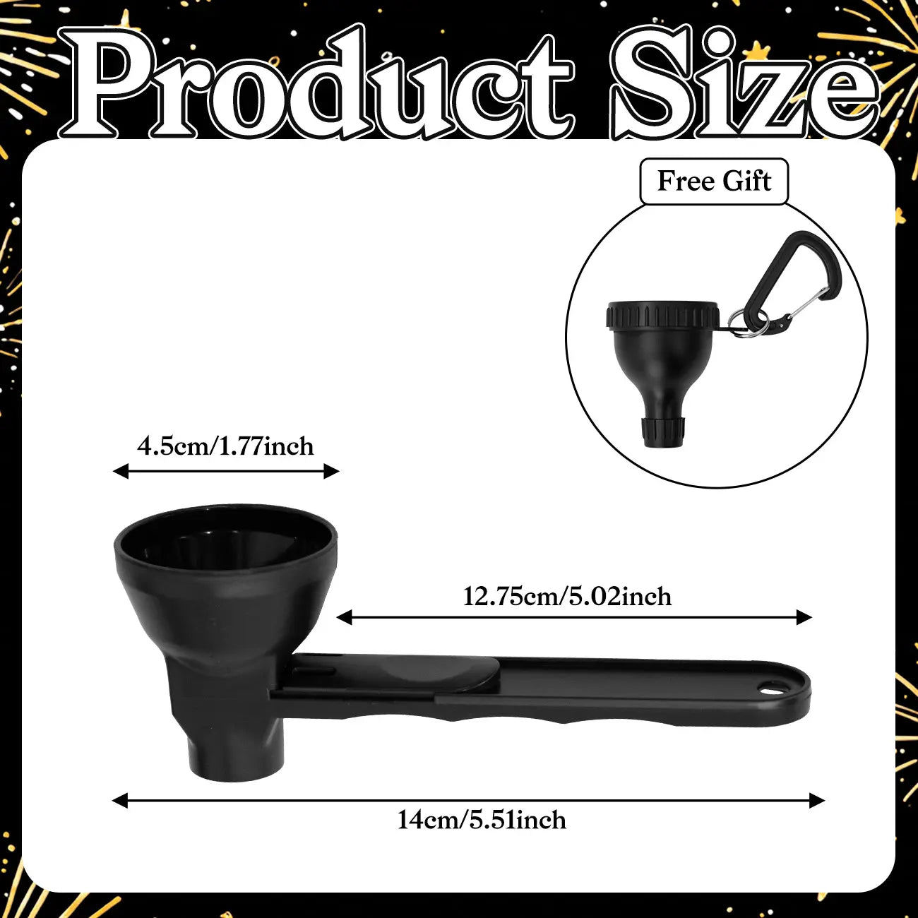 Protein Powder Scoop & FREE Funnel Container