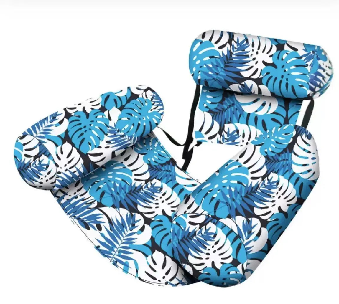 1/2 Pcs Inflatable Pool Float Lounge Chairs – Heavy Duty Adult Blow-Up Water Noodles