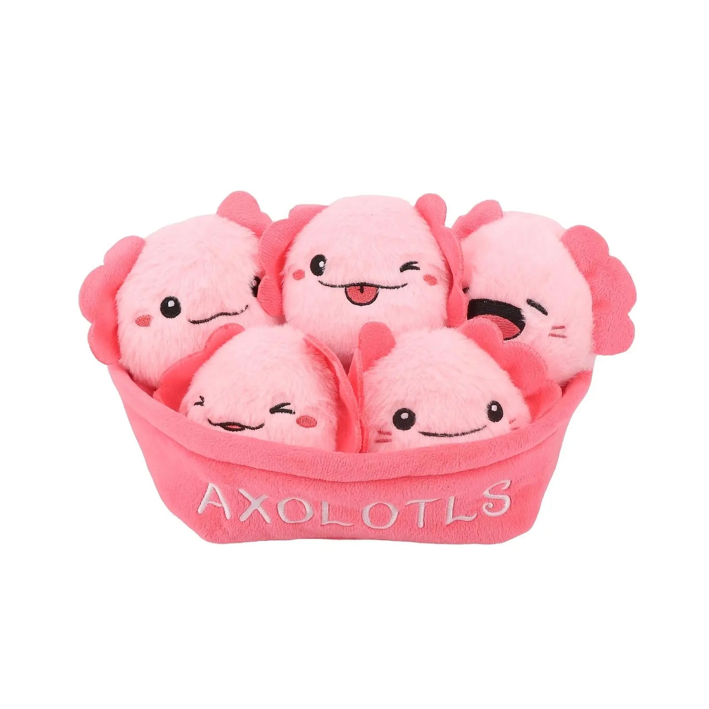 A Basket Of Happiness: 6-Piece Emotional Support Animal Mini Plush Set