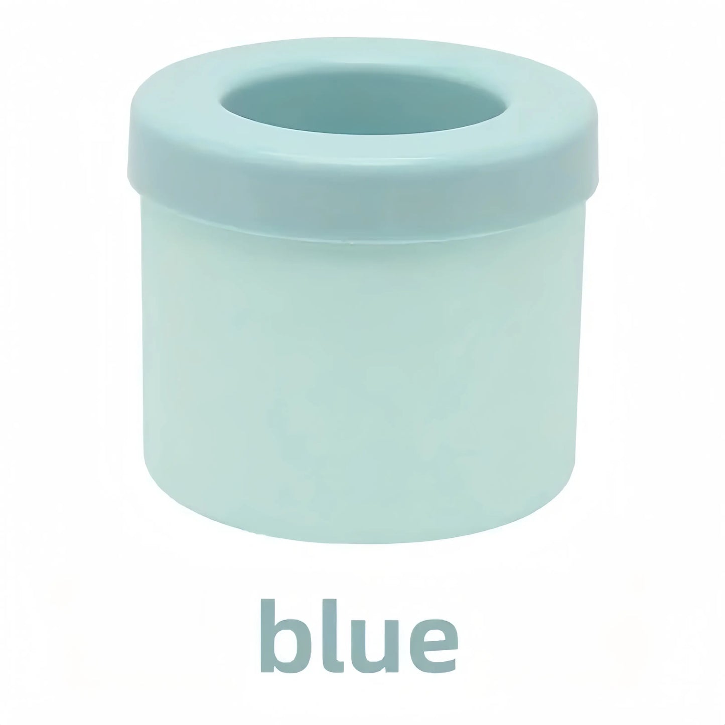 Quick Freezing Silicone Ice Cube Mold, Easy To Use And Durable, For Making Ice Cubes, Ice Buckets And Cylinder Cups Reusable Utensils Blue，christmas gifts