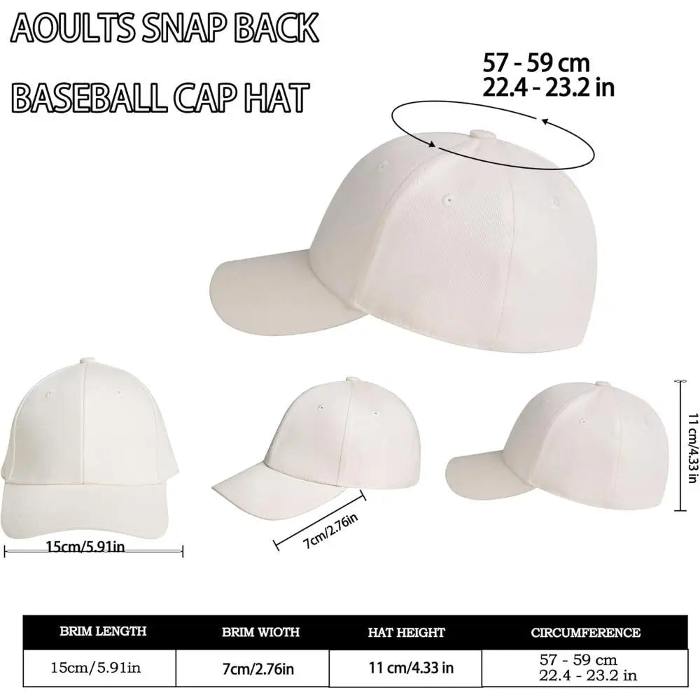 Magnetic Ponytail Baseball Cap – Adjustable Cotton Hat for Women