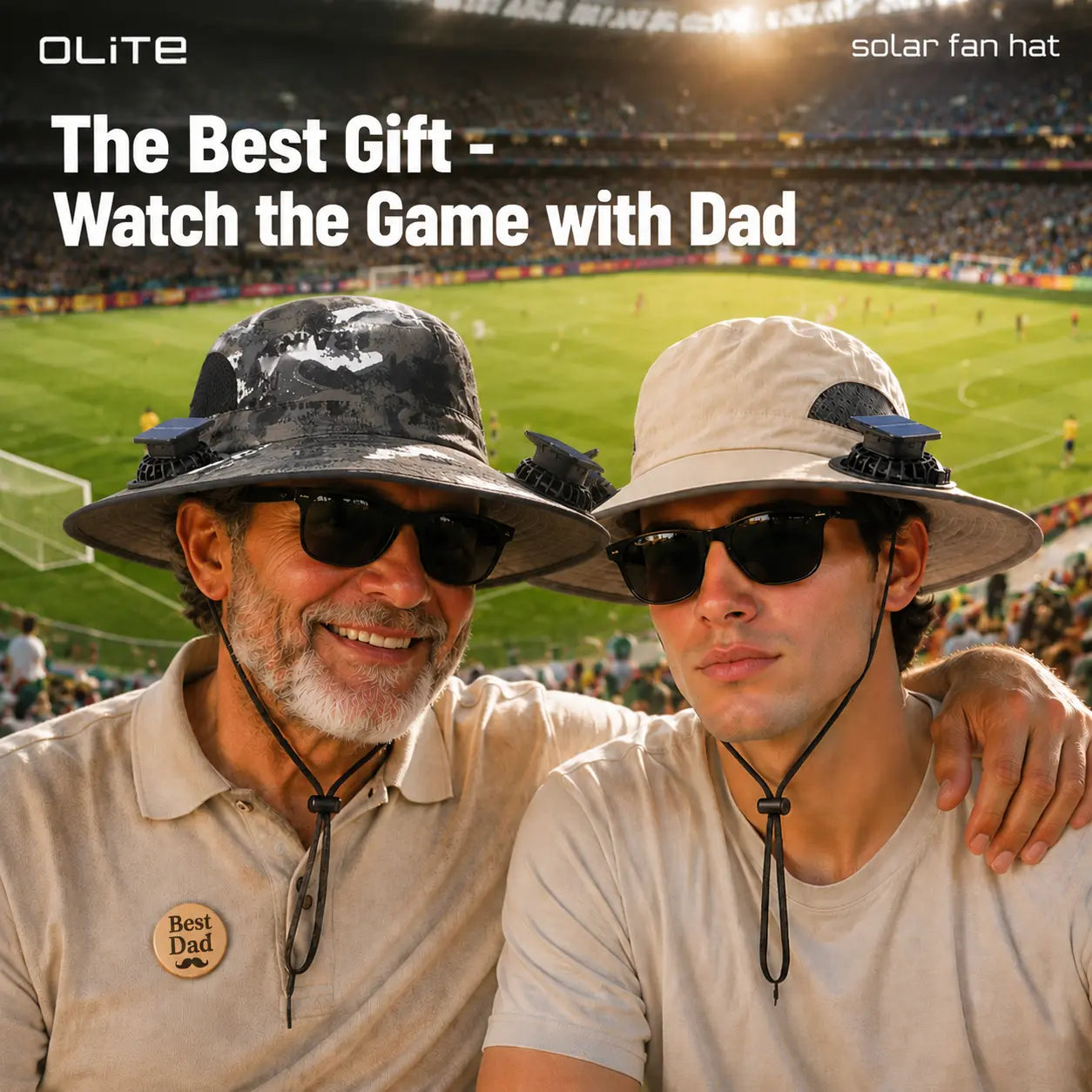 Solar-Powered Cooling Fan Sun Hat – Rechargeable Dual-Power Outdoor Hat