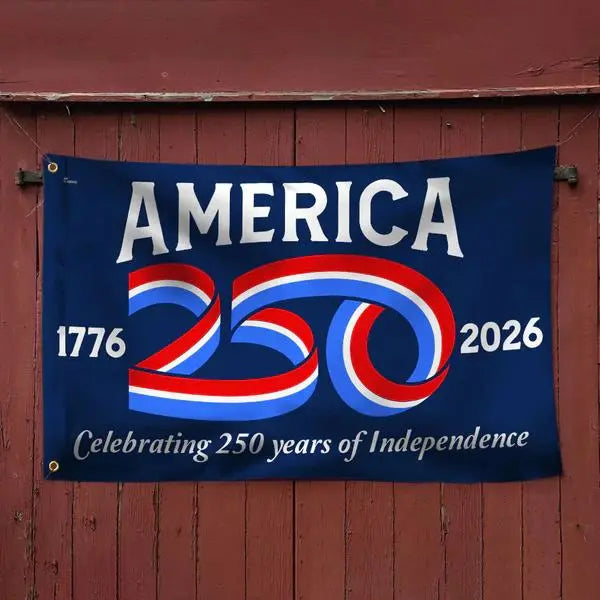 250th Anniversary Flag of the United States – 3x5 Ft Commemorative 1776-2026 Patriotic USA Freedom Banner