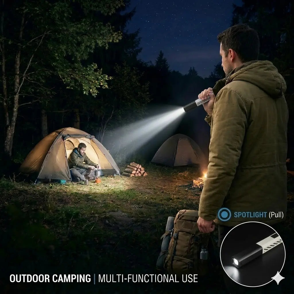 Rechargeable LED Flashlight – High Lumens Waterproof Tactical Torch