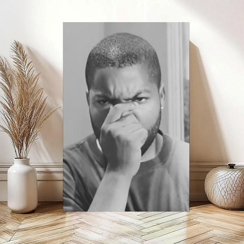 Funny Bathroom Movie Poster, Film Scene Toilet Decor, Bathroom Humor Decor, Amusing Wall Art Gift for Him, Black And White Film Poster