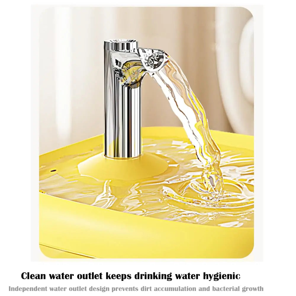1.5L Automatic Cat Water Fountain – USB Filtered Fresh Water Dispenser for Pets