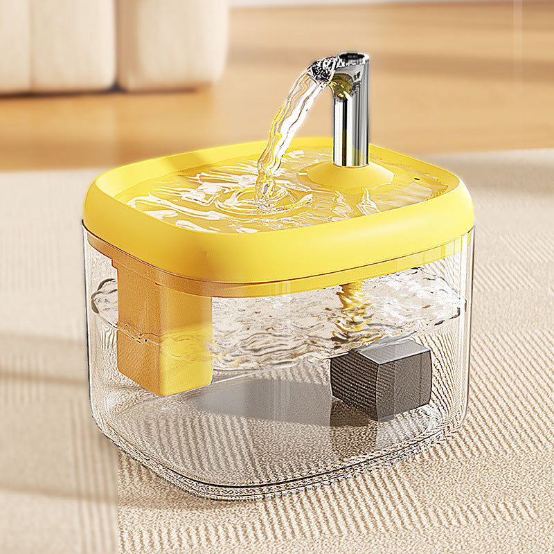 1.5L Automatic Cat Water Fountain – USB Filtered Fresh Water Dispenser for Pets