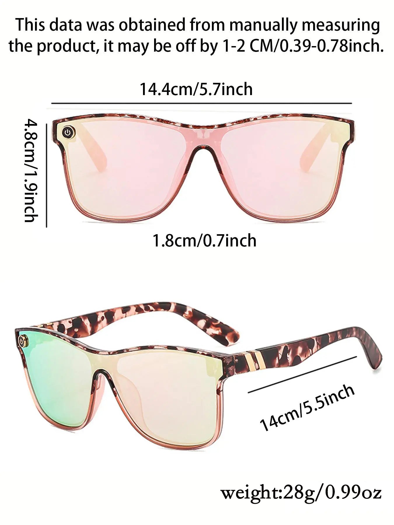 Modern Rich Girl Sunglasses – Trendy Tortoiseshell Fashion Glasses for Women & Men