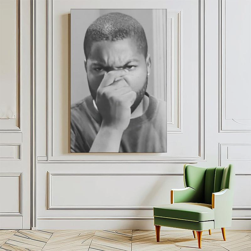 Funny Bathroom Movie Poster, Film Scene Toilet Decor, Bathroom Humor Decor, Amusing Wall Art Gift for Him, Black And White Film Poster