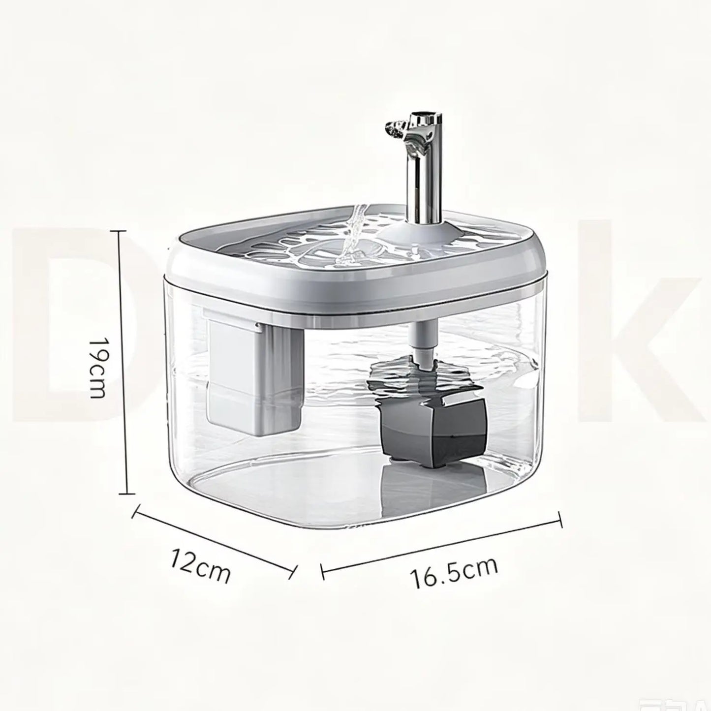 1.5L Automatic Cat Water Fountain – USB Filtered Fresh Water Dispenser for Pets