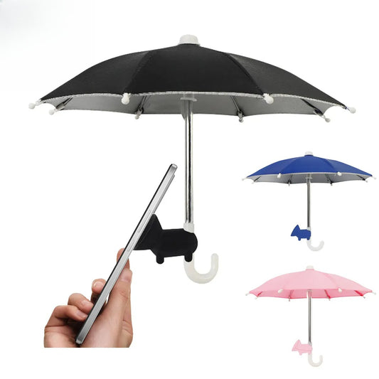 Universal Adjustable Phone Umbrella & Suction Cup Stand
