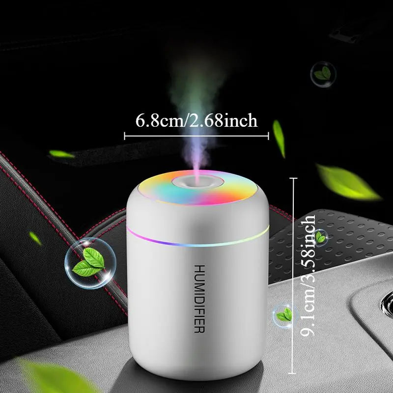 Essential Oil Diffuser & Humidifier with Color Light
