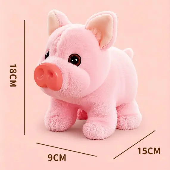Summervibes Electric Plush Cute Piglet Realistic Vocalisation Electronic Pet Toy Deals for You Days
