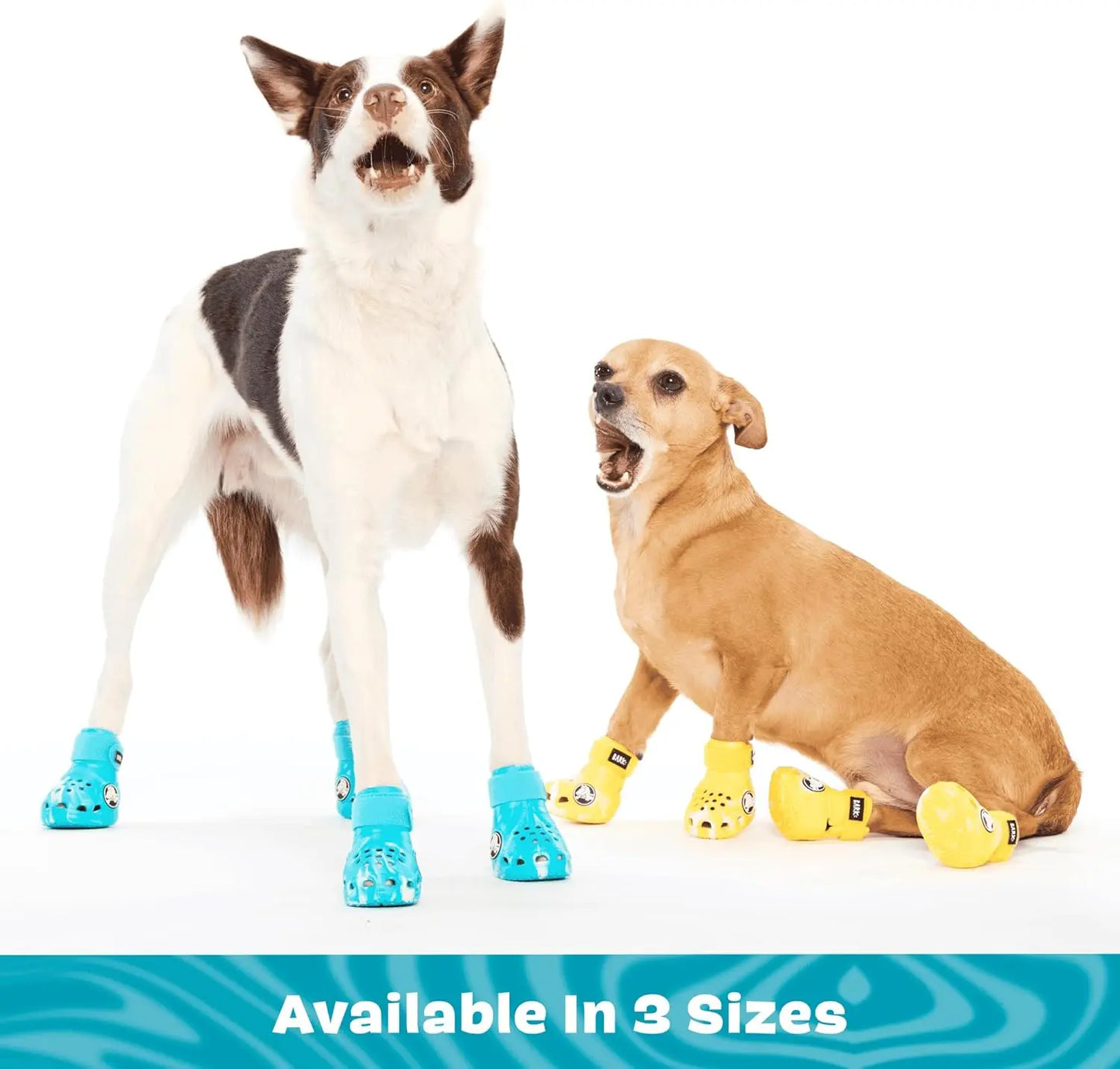 BarkBox - Dog Shoes | EVA Foam with Adjustable Strap, Breathable, Glow-in-Dark