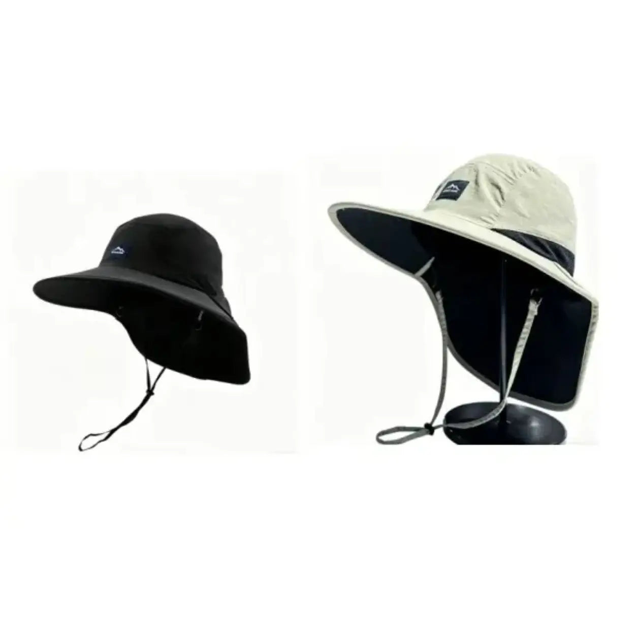 summerwins Unisex UV Protection Sun Hat with Neck Flap (Parent-Child)