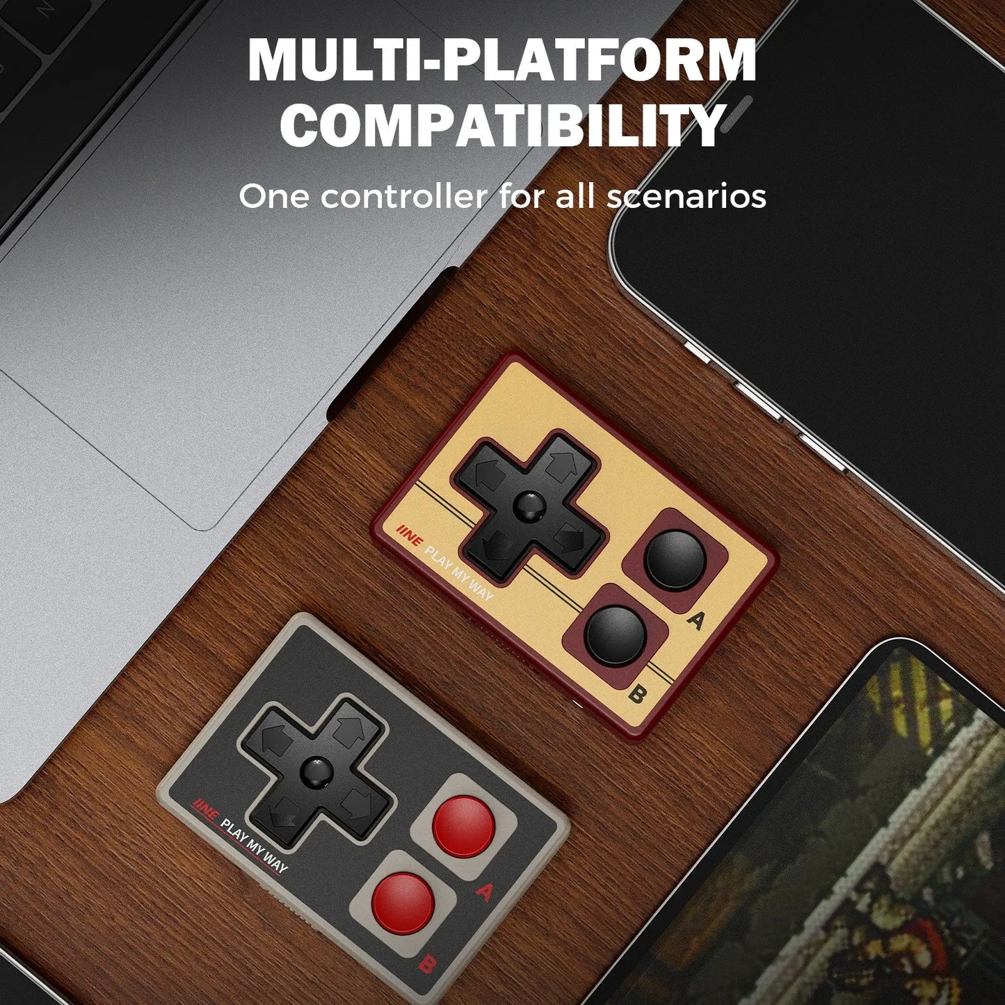 Retro Bluetooth Remote – Wireless Mini Controller for  Short-Video, Camera & Page Turning