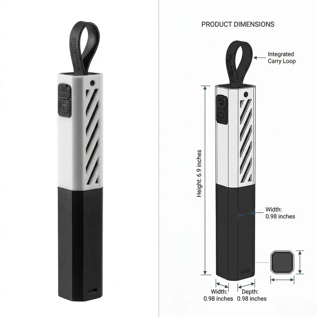 Rechargeable LED Flashlight – High Lumens Waterproof Tactical Torch