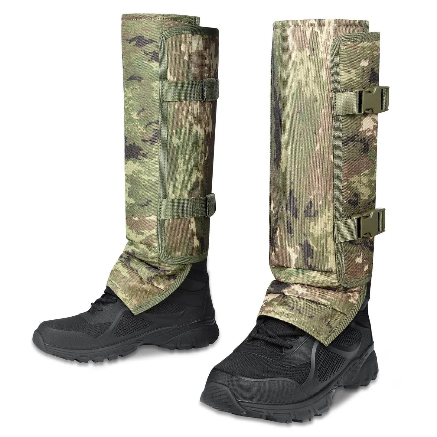Unisex Adjustable Outdoor Snake-Resistant Leg Gaiters, Abrasion-Resistant Durable Fabric Protective Gear for Hunting, Hiking