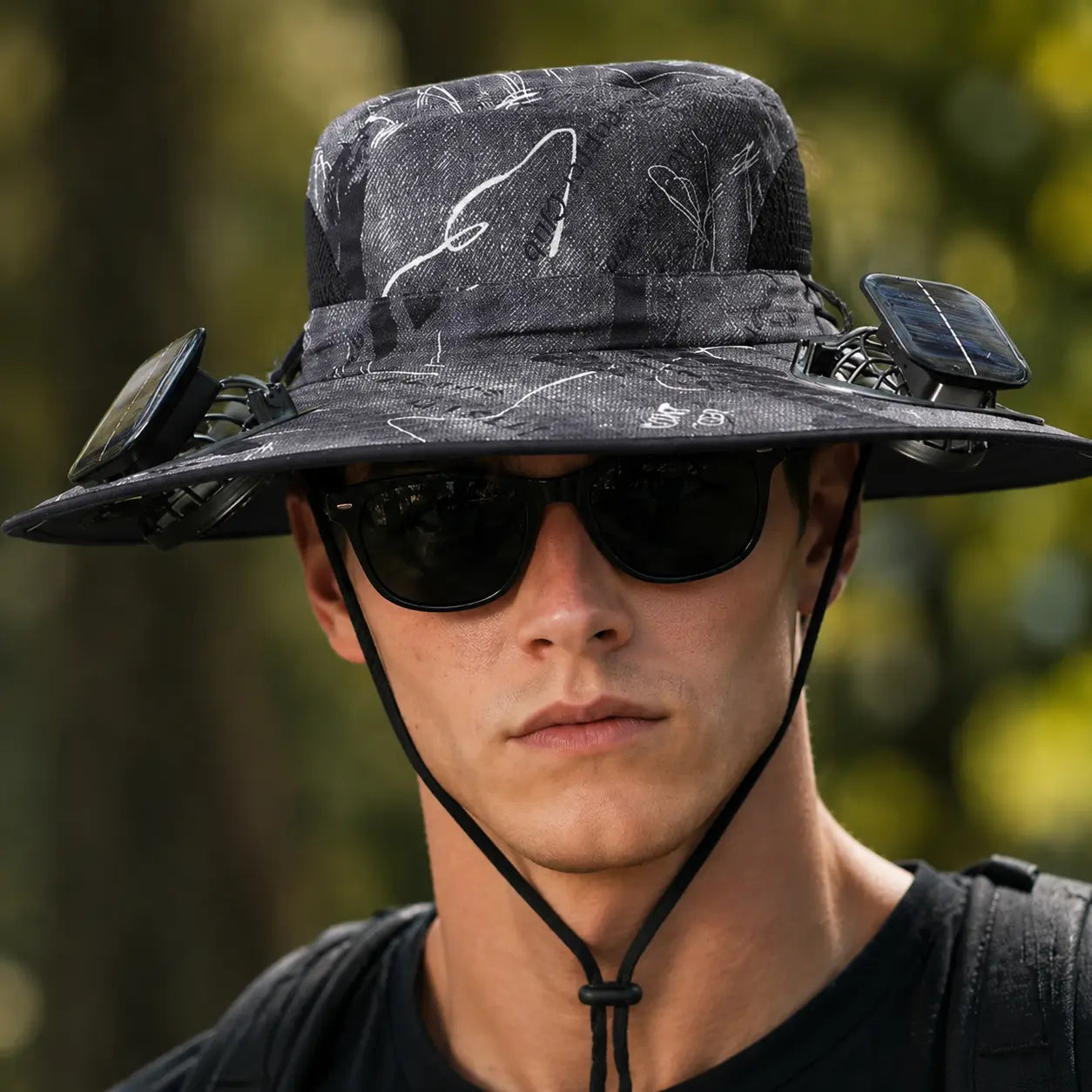Solar-Powered Cooling Fan Sun Hat – Rechargeable Dual-Power Outdoor Hat