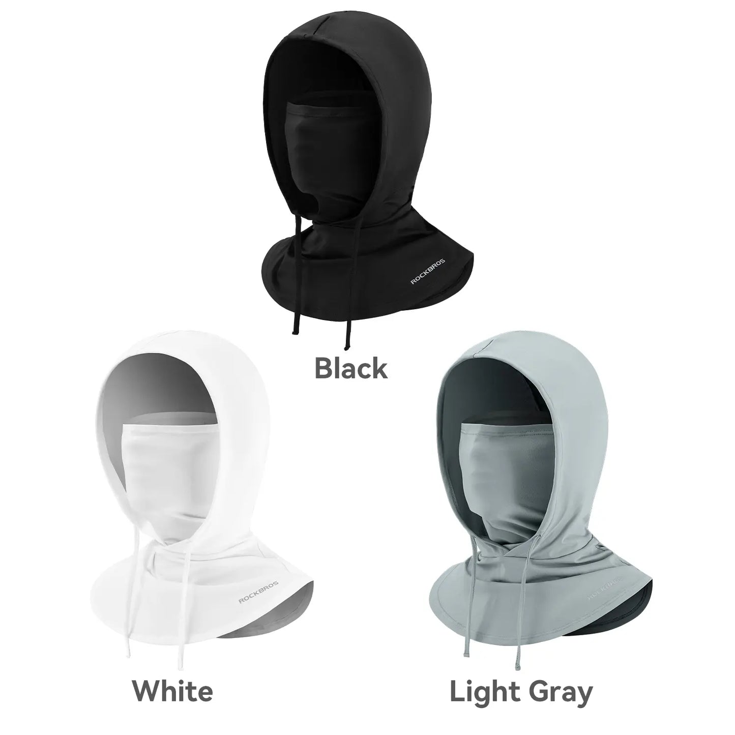 3-Pack Cooling Balaclava Face Mask – UPF50+ UV Protection, Breathable Summer Hood, Neck Gaiter for Cycling, Fishing, Running & Outdoor Sports