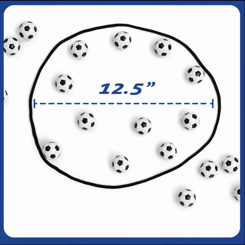Magnetic Soccer Chess Game for Kids, Teens & Adults – Fast-Paced Strategy Board Game for Family Game Night, Party & Classroom | Portable Indoor Travel Tabletop Game | Birthday Gift for Boys Girls Soccer Fans | 20 Magnets, Rope & Travel Bag | Ages 8+
