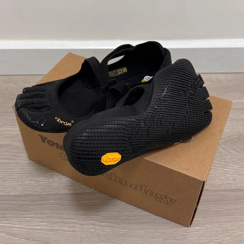 Classic FiveFingers Split-Toe Ballet Flats – Breathable Non-Slip Yoga & Dance Shoes