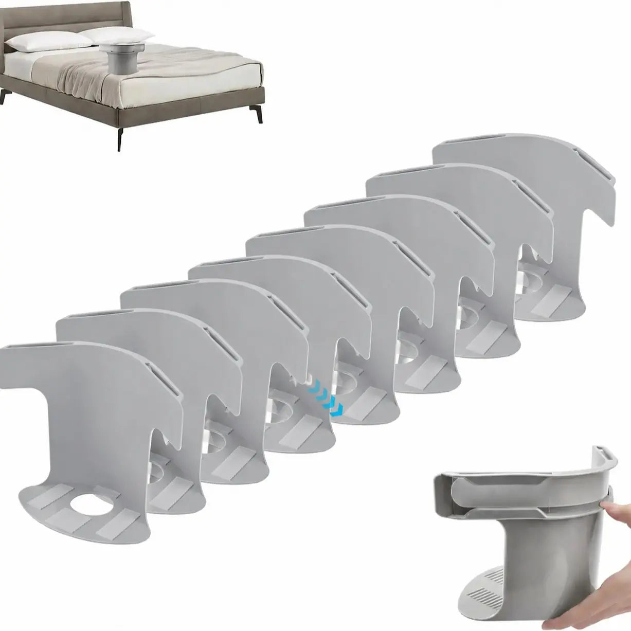 Heavy-Duty Bed Sheet Clips – Locking Mattress Corner Holders & Anti-Slip Fasteners