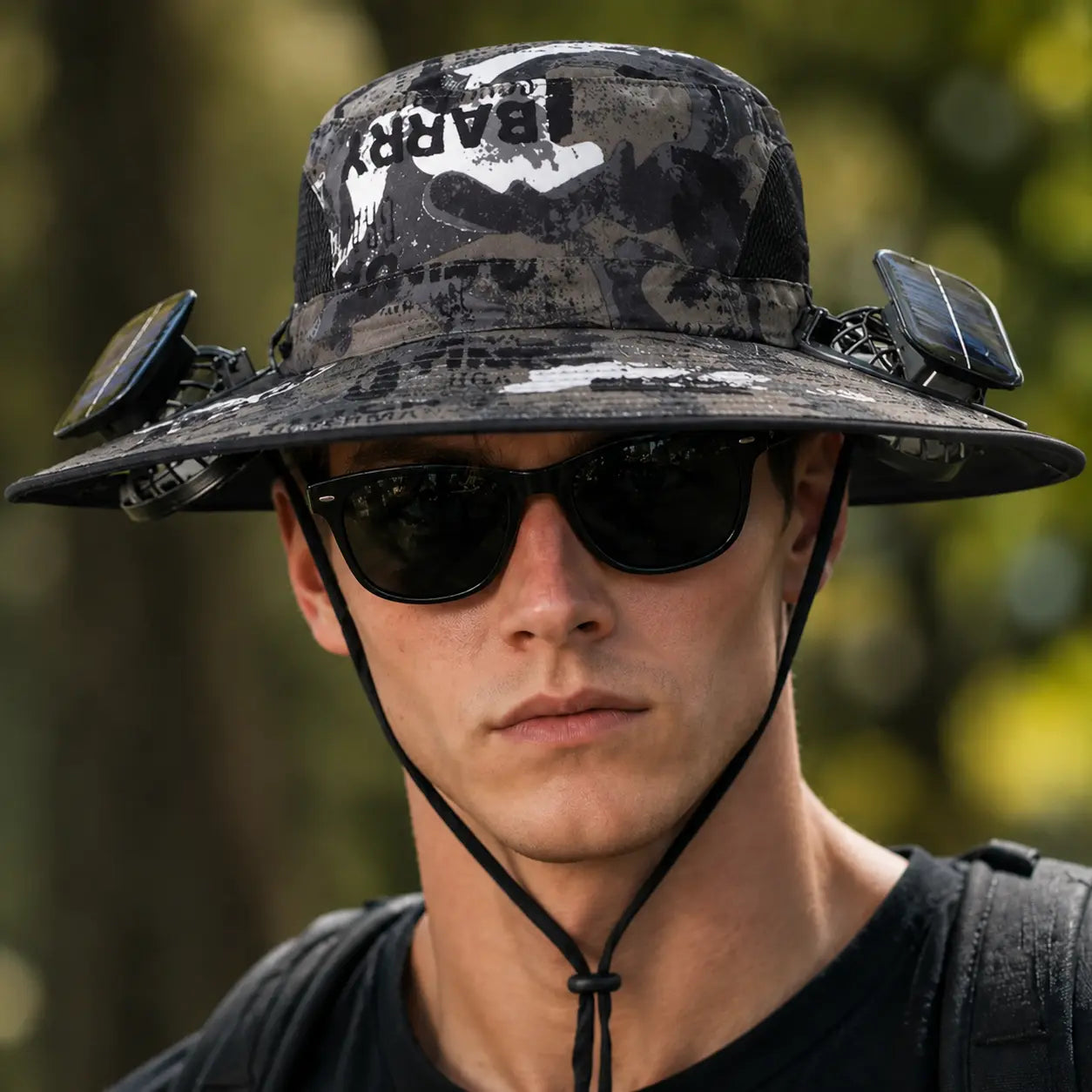 Solar-Powered Cooling Fan Sun Hat – Rechargeable Dual-Power Outdoor Hat