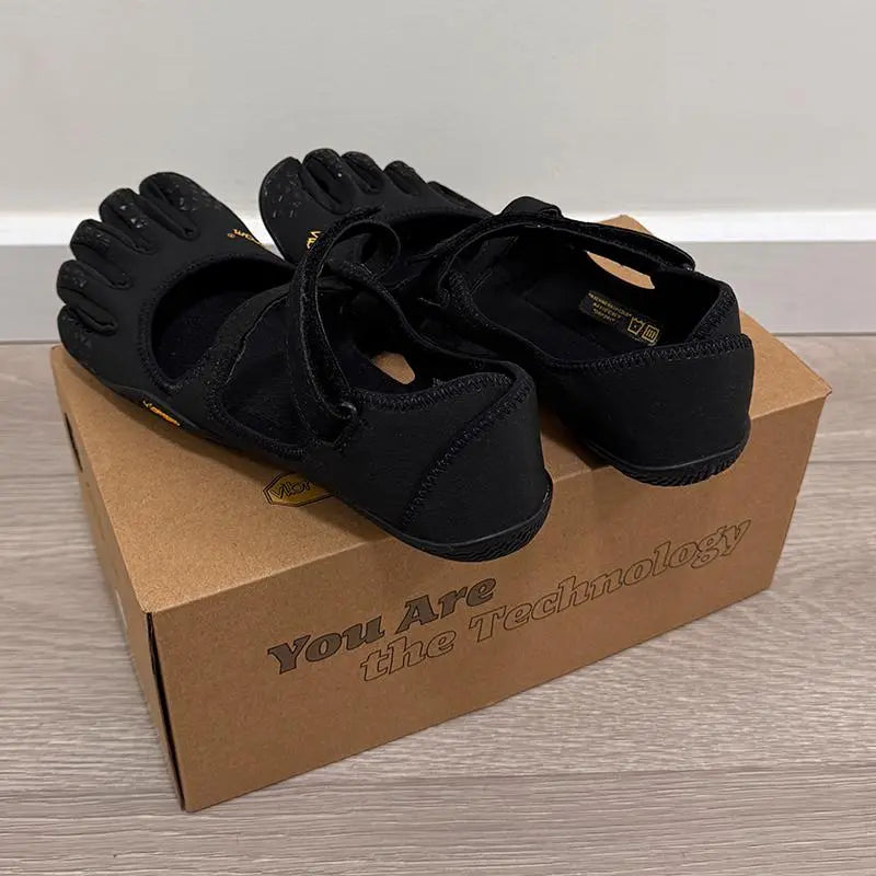 Classic FiveFingers Split-Toe Ballet Flats – Breathable Non-Slip Yoga & Dance Shoes