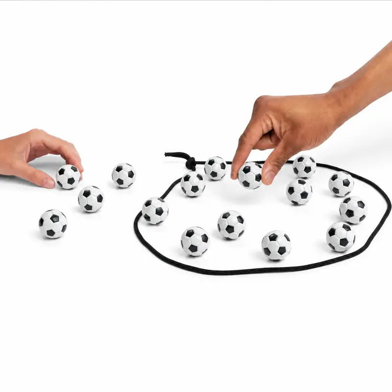 Magnetic Soccer Chess Game for Kids, Teens & Adults – Fast-Paced Strategy Board Game for Family Game Night, Party & Classroom | Portable Indoor Travel Tabletop Game | Birthday Gift for Boys Girls Soccer Fans | 20 Magnets, Rope & Travel Bag | Ages 8+
