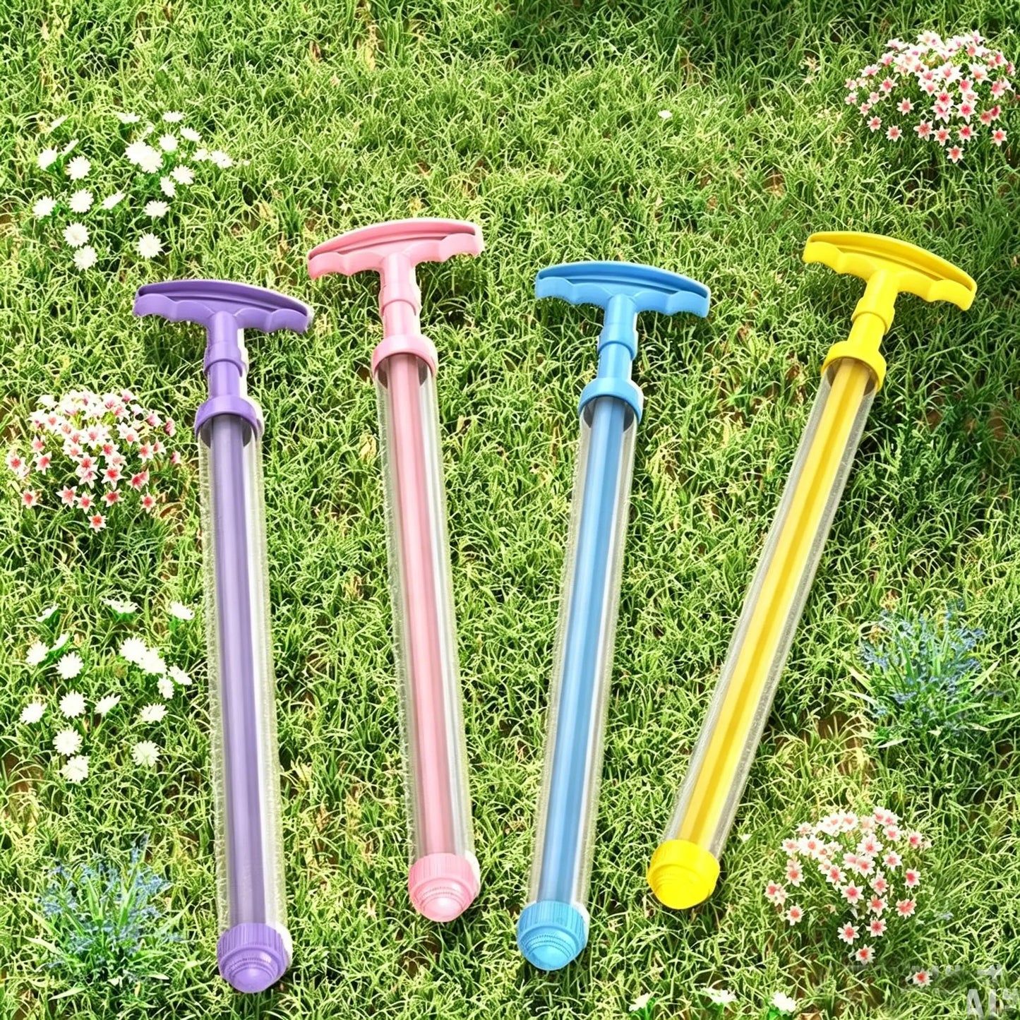 Pink Water Gun, Telescopic Water Gun, Summer Outdoor Pool and Beach Water Fight Party Toy